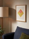 Ellen Merchant - 'Marigold' Framed Print & Mount, 53.5 x 43.5cm, Yellow/Multi