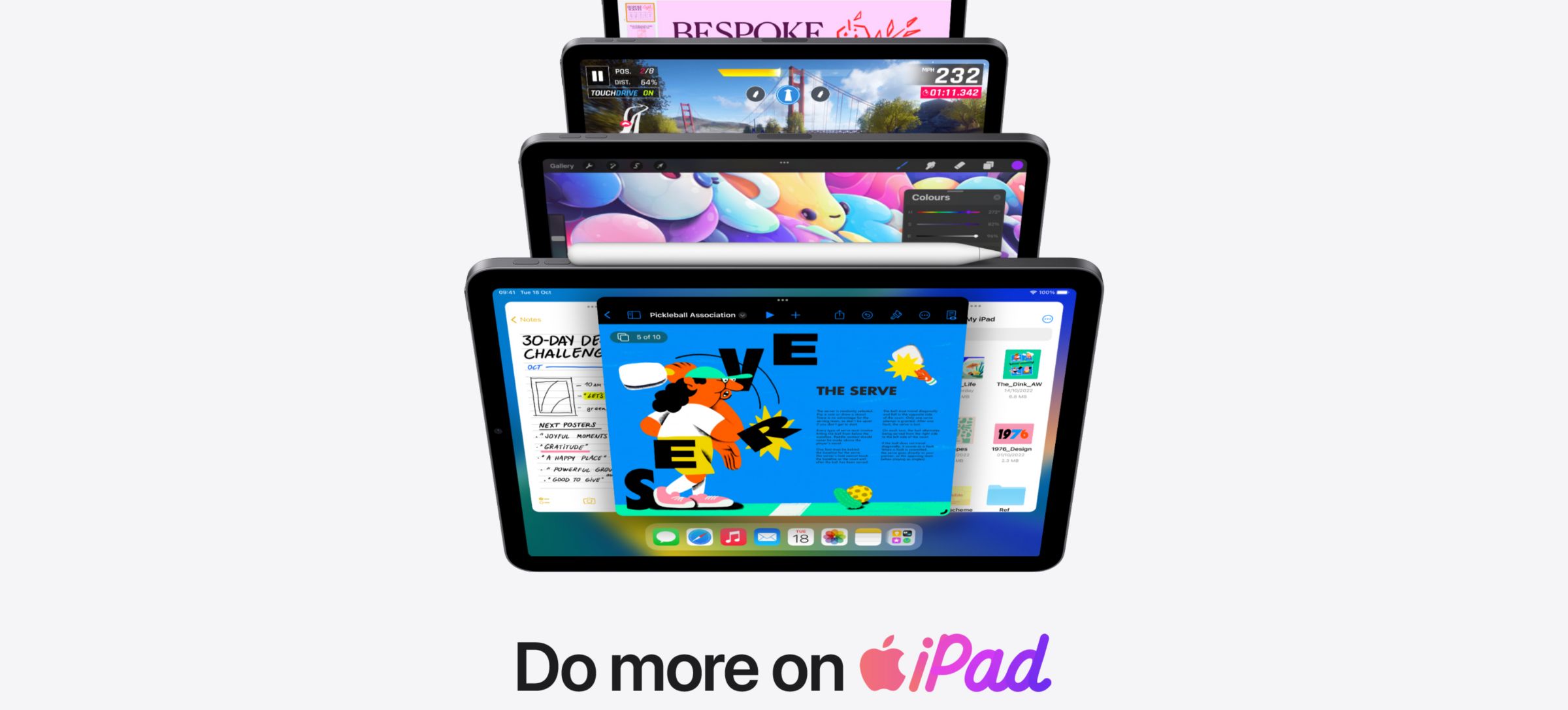 Apple Do More on iPad Jot down