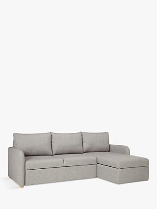 John Lewis Sansa Narrow Arm Sofa Bed with Storage