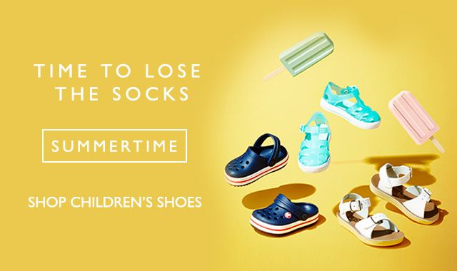 Time to lose the socks - Summertime