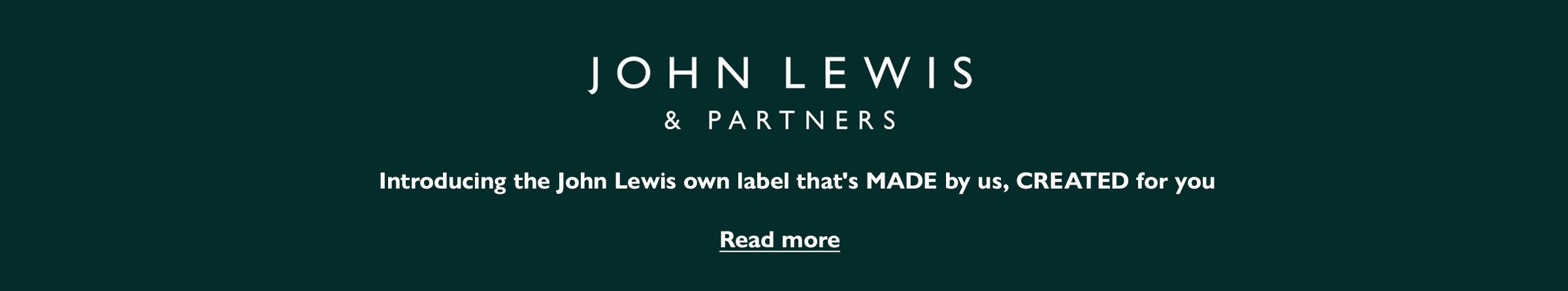 John Lewis Brand Promise Banner