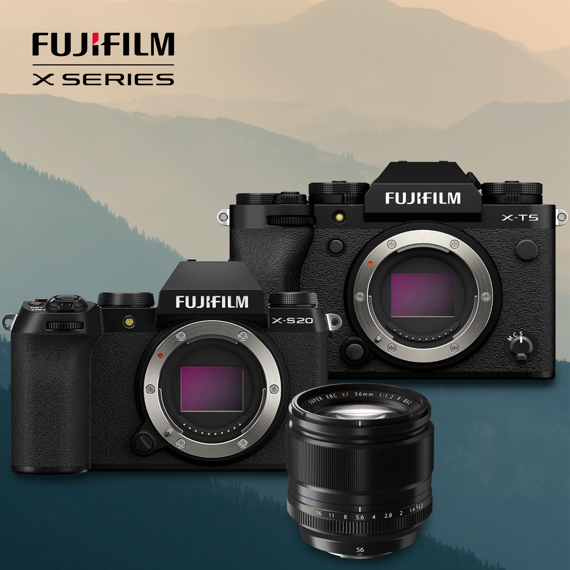 Create with confidence.  Make great savings this festive season with FUJIFILM X Series cameras and lenses.