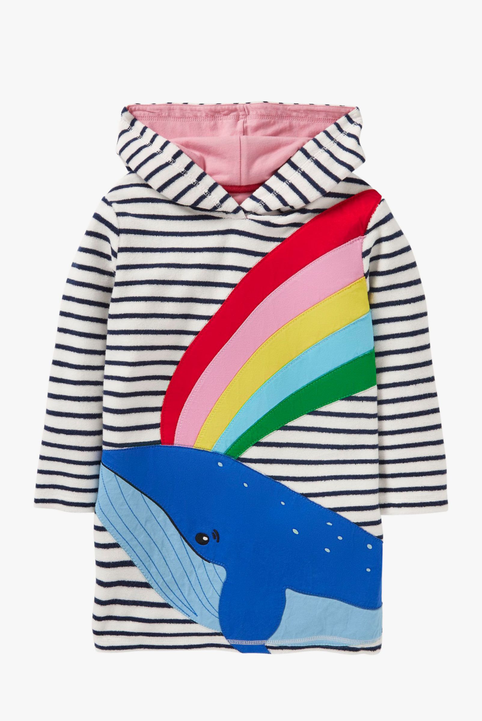 Mini Boden Kids' Appliqué Towelling Beach Dress