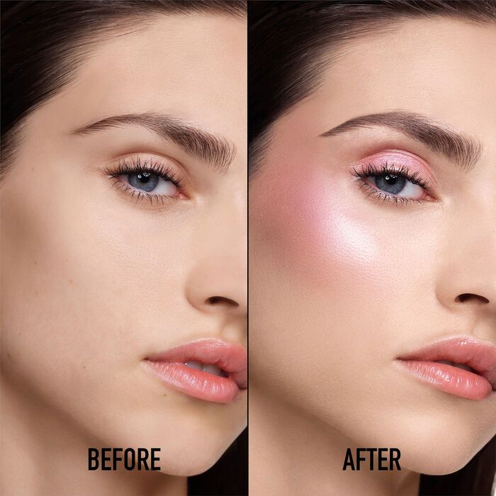 Image of before and after using Forever Glow Maximizer
