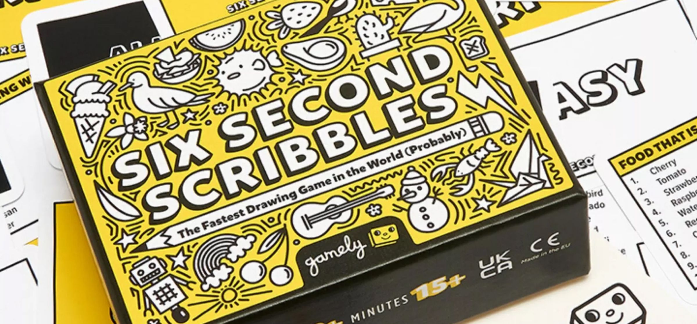 Gamely Six Second Scribbles Game £14.99