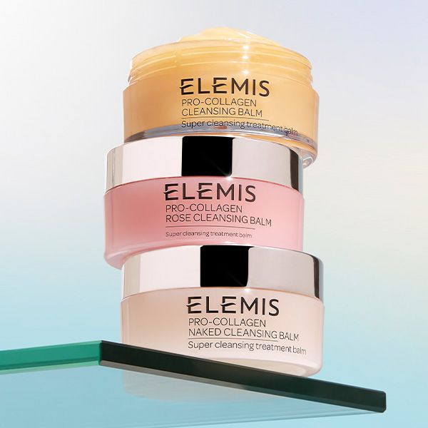 Image of Elemis pro-collogen stacked on-top of one another