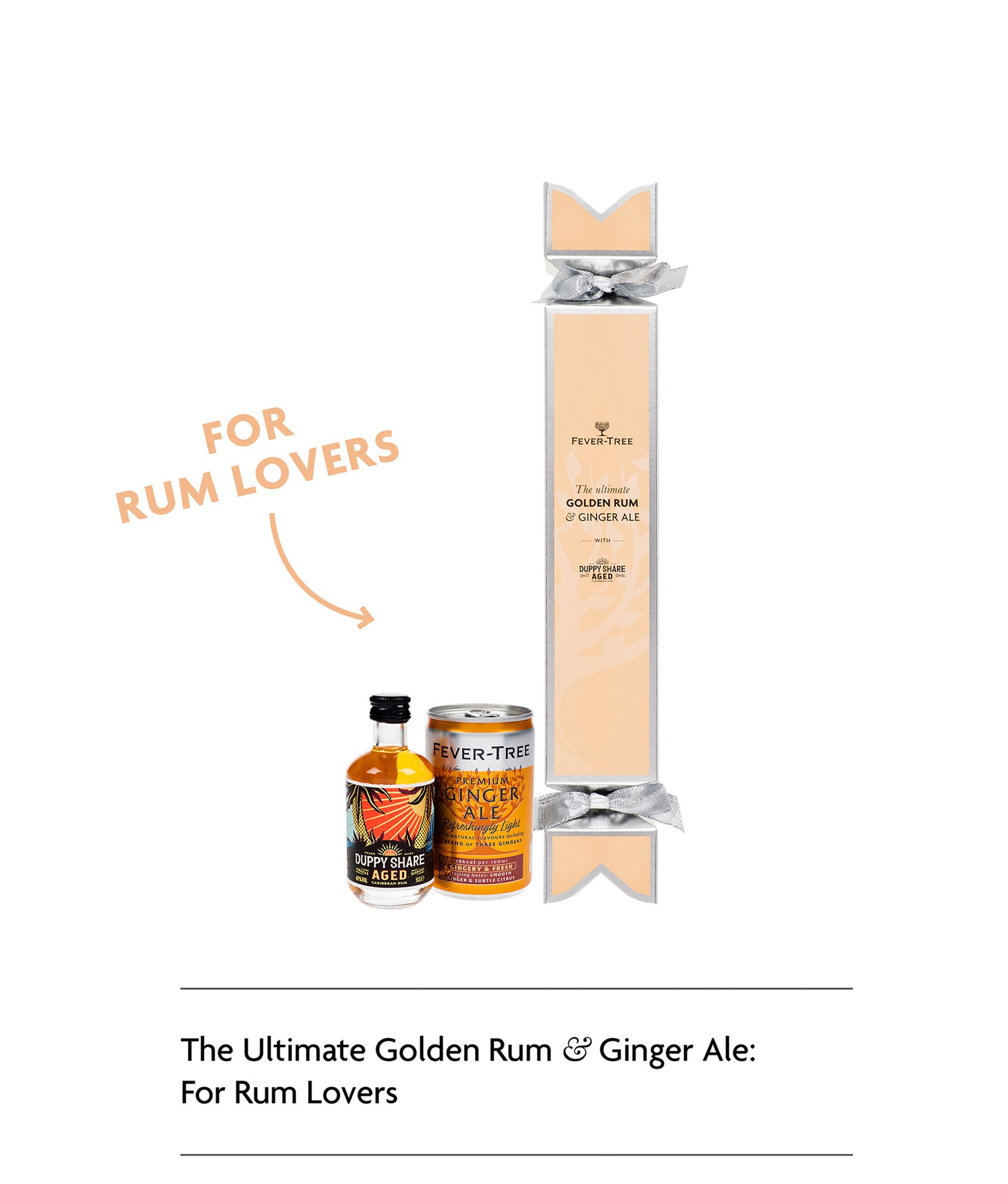 Fever Tree Golden Rum & Ginger Ale: For Rum Lovers