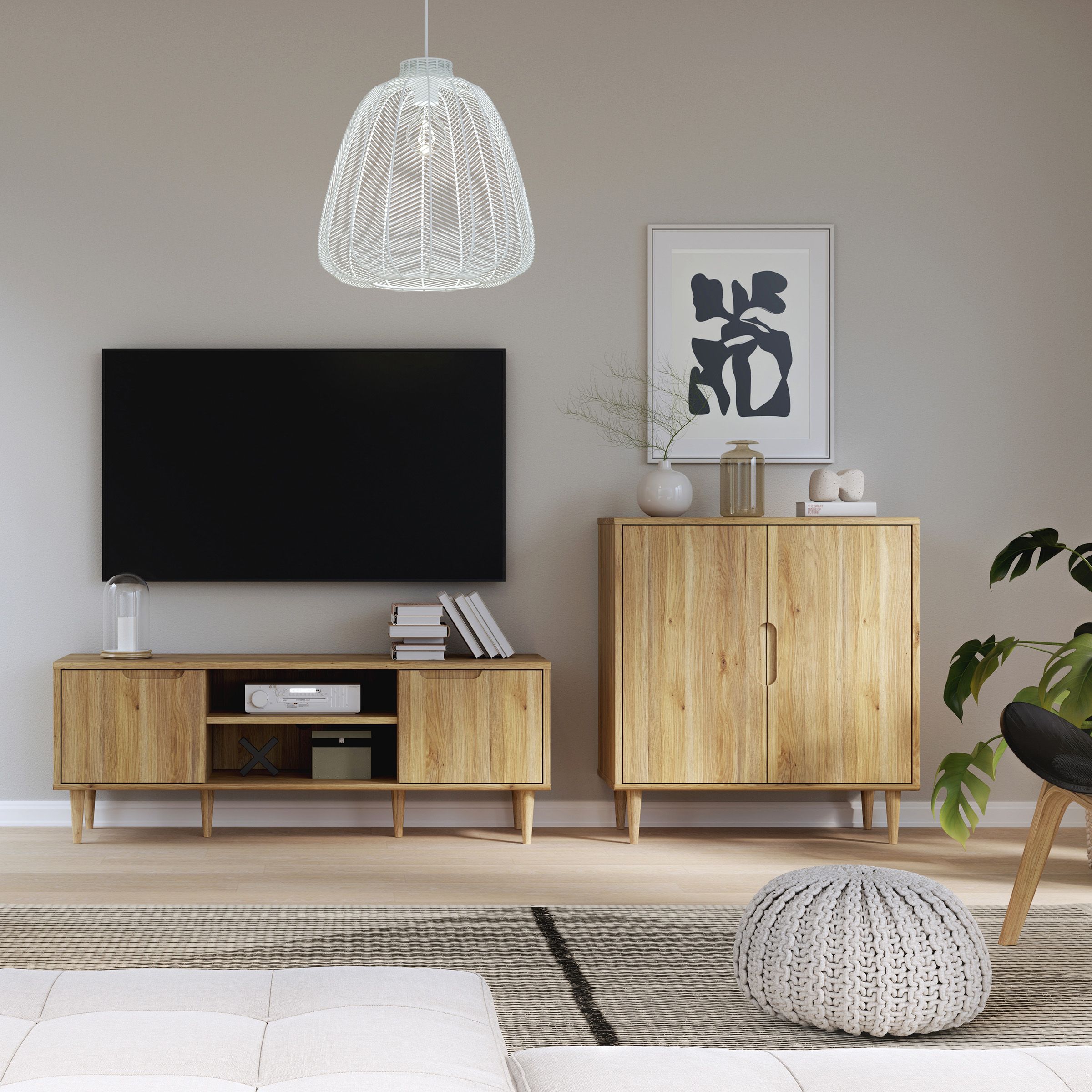 Living room with EasyKliXTM furniture