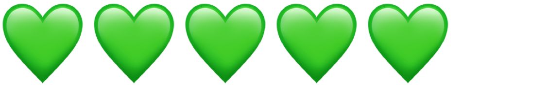Green Heart Emoji