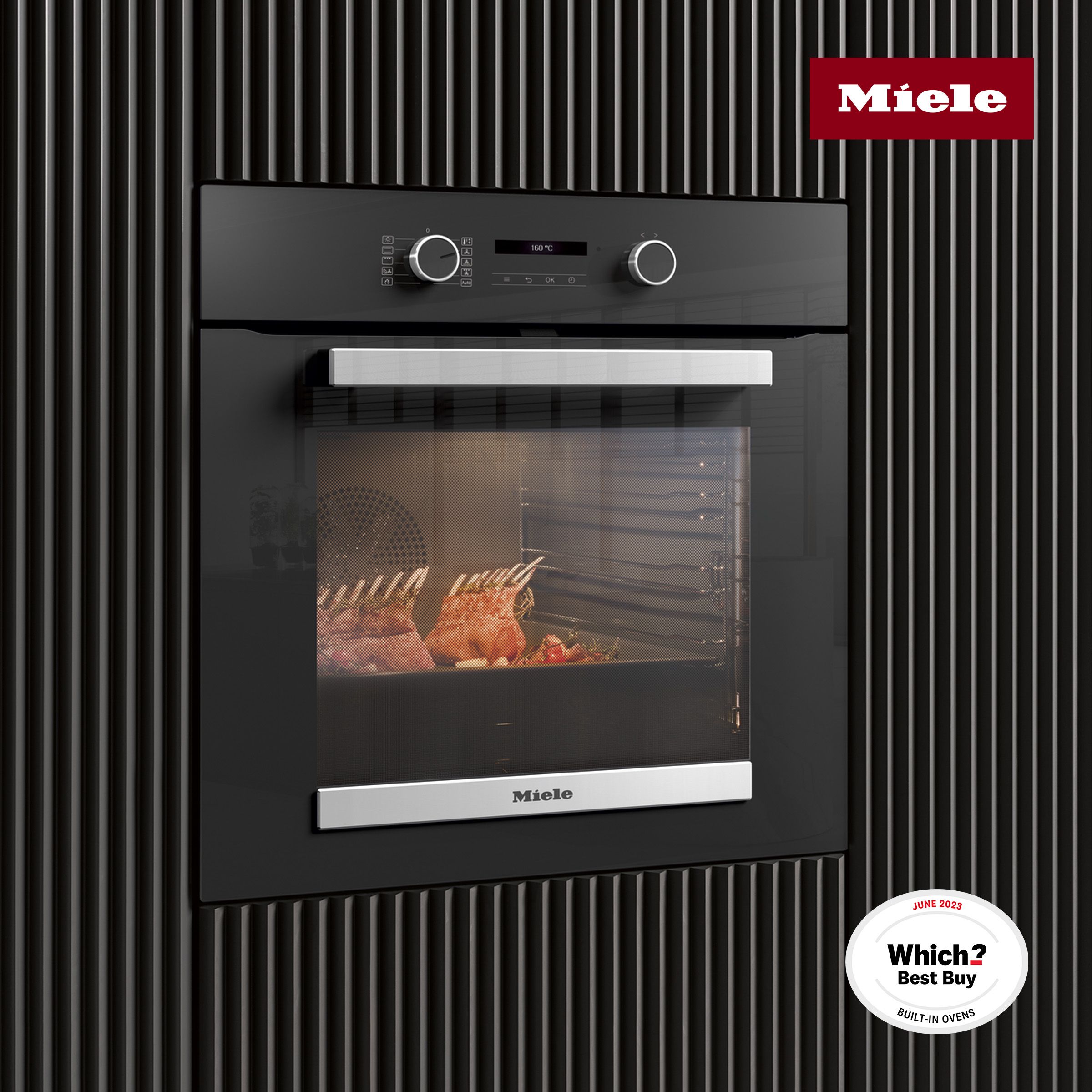 miele - Awarded Which? Best Buy, take your cooking to the next level with Miele’s Discovery Oven.