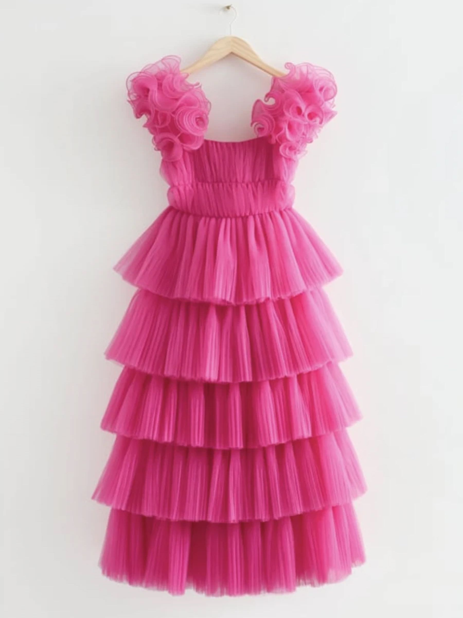Rent & Other Stories Multi-Tiered Ruffle Maxi Dress
