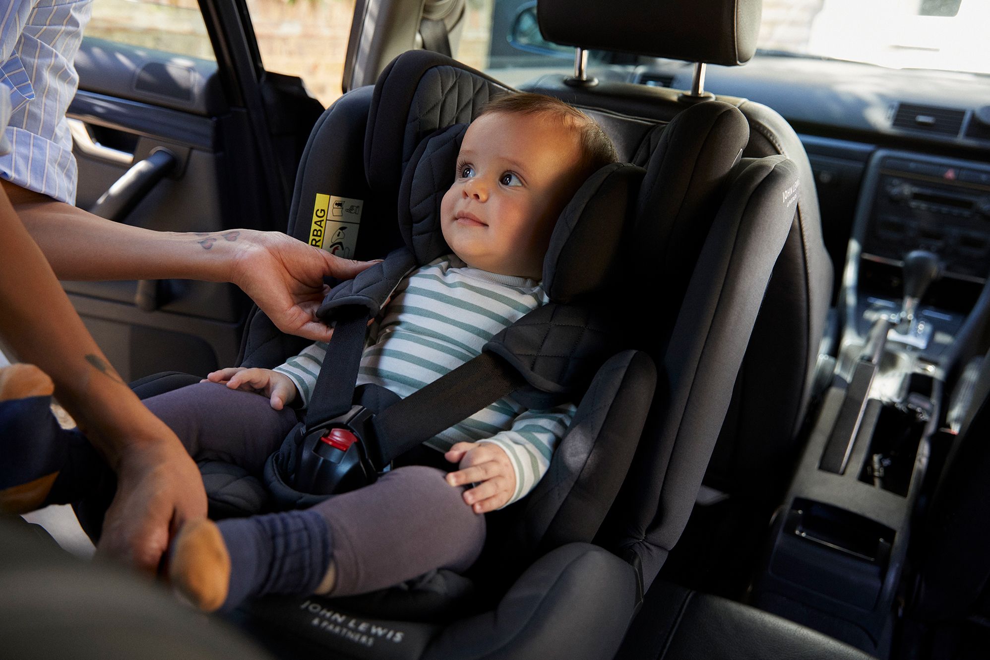 Baby in John Lewis Car Seat