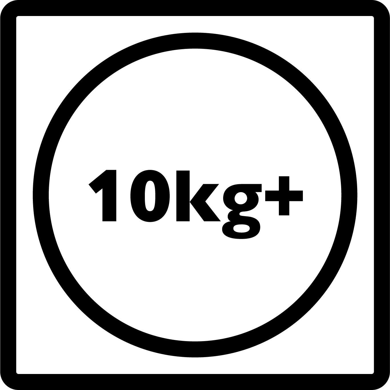 10kg+