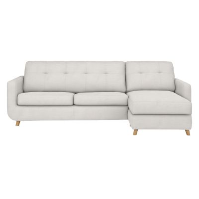 John Lewis Barbican RHF Chaise Sofa Bed with Storage