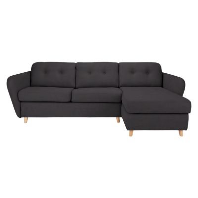 John Lewis Arlo 5+ Seater RHF Chaise with Storage Sofa Bed