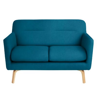 Archie II Range, John Lewis Smooth Velvet Plain Fabric, Petrol Blue, Price Band B