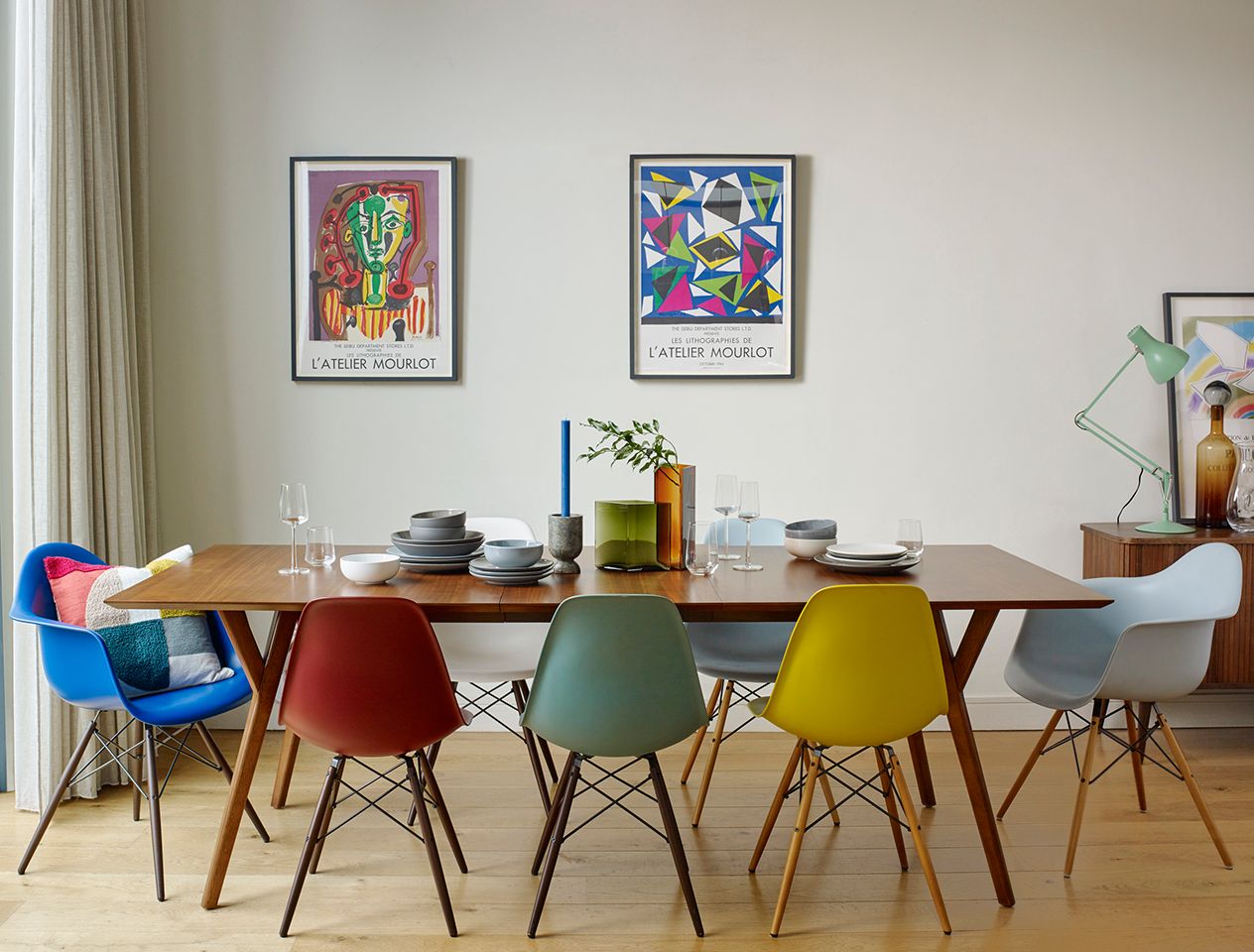 Vitra table with chairs