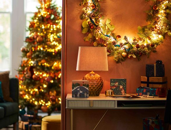 Create a warm welcome for Christmas guests