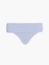 John Lewis St Tropez Fold Down Bikini Bottoms, Blue