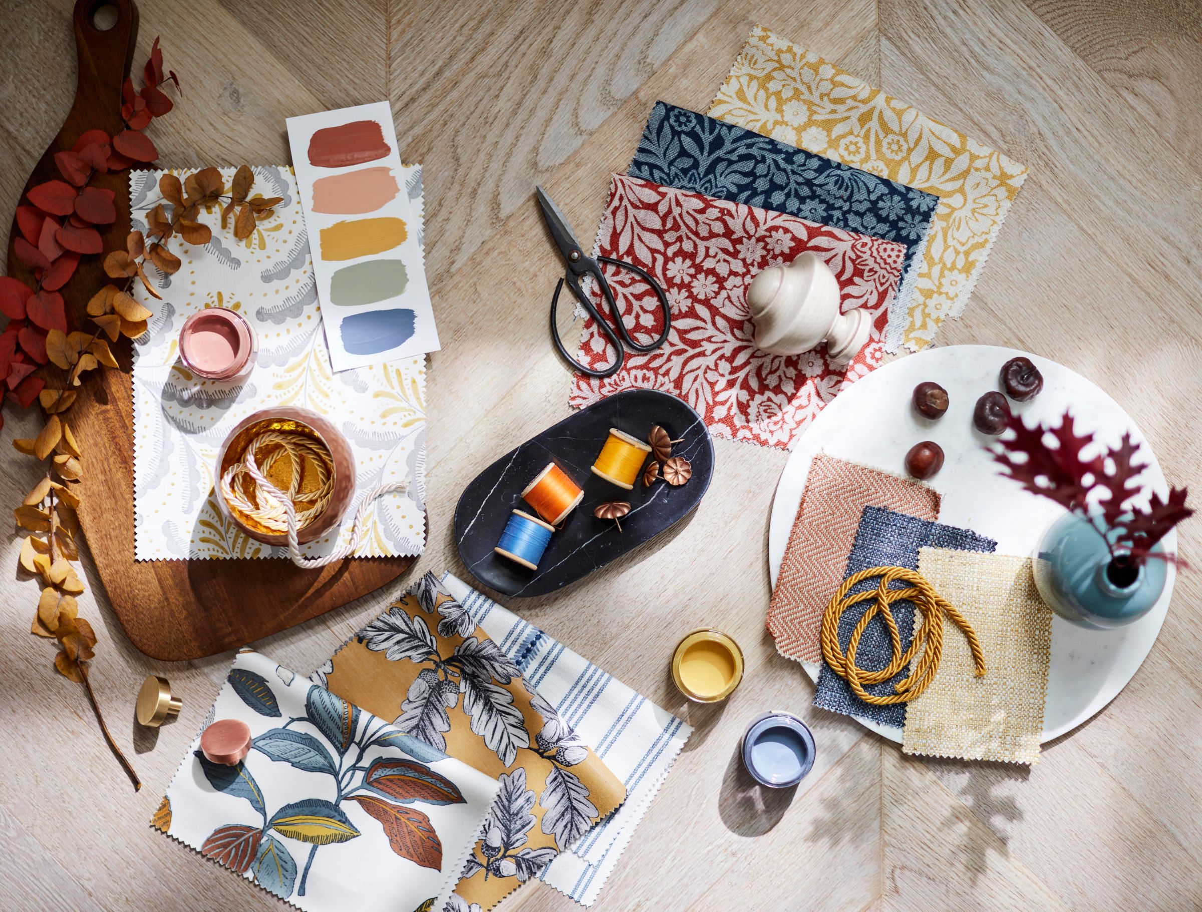 Plan your next decorating project with a modern approach to moodboards