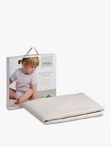 The Little Green Sheep Waterproof Cotbed Mattress Protector