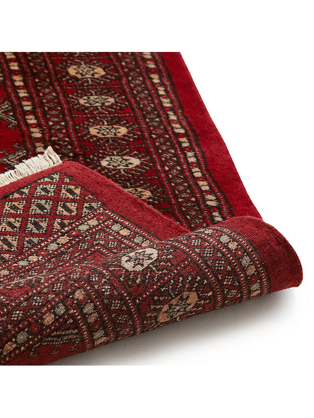 Gooch Luxury Hand Knotted Pakistan Bokhara Handmade Rug, Red, L185 x W62cm