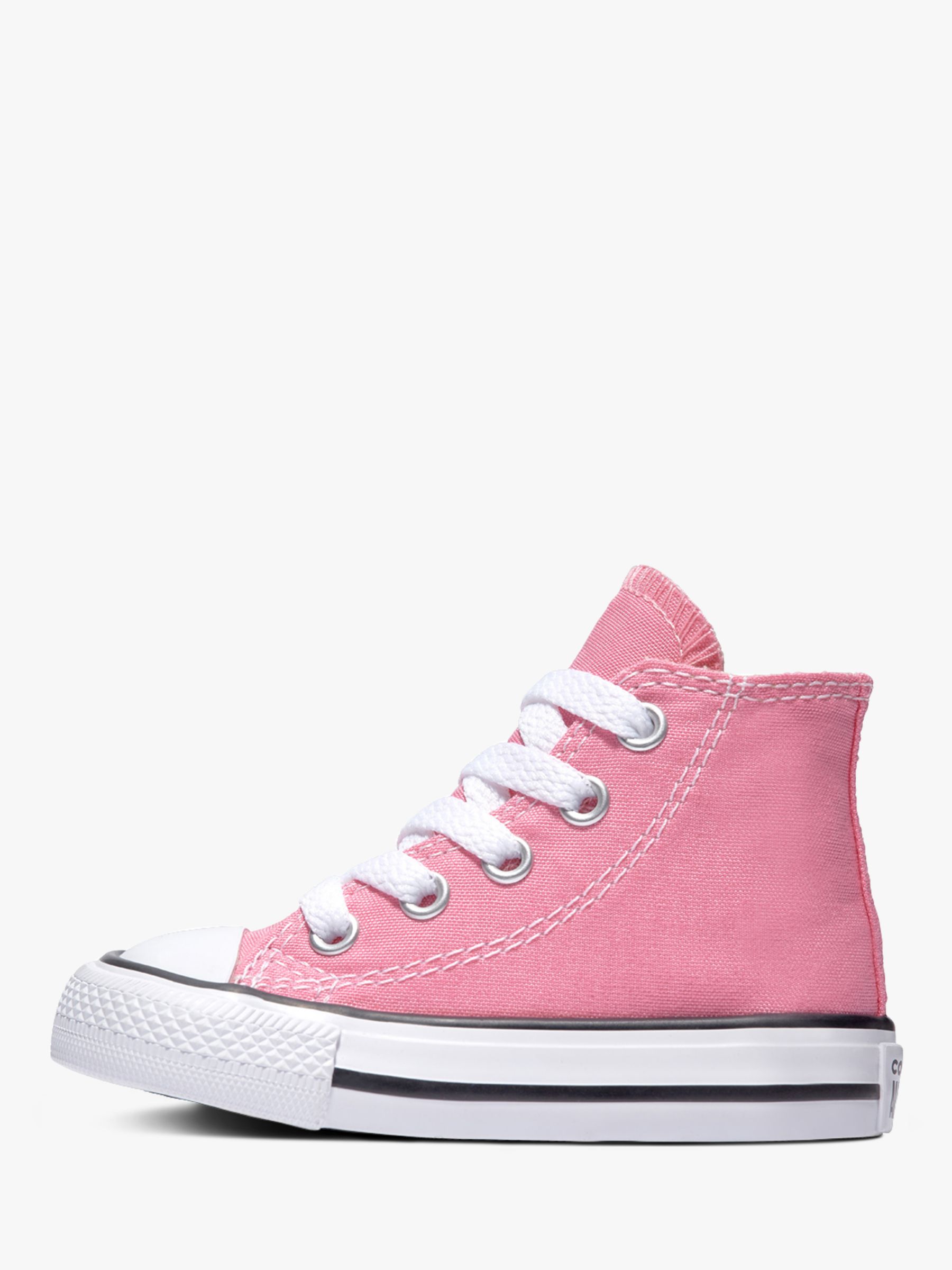 Converse Children's Chuck Taylor All Star Core Hi-Top Trainers, Pink at ...