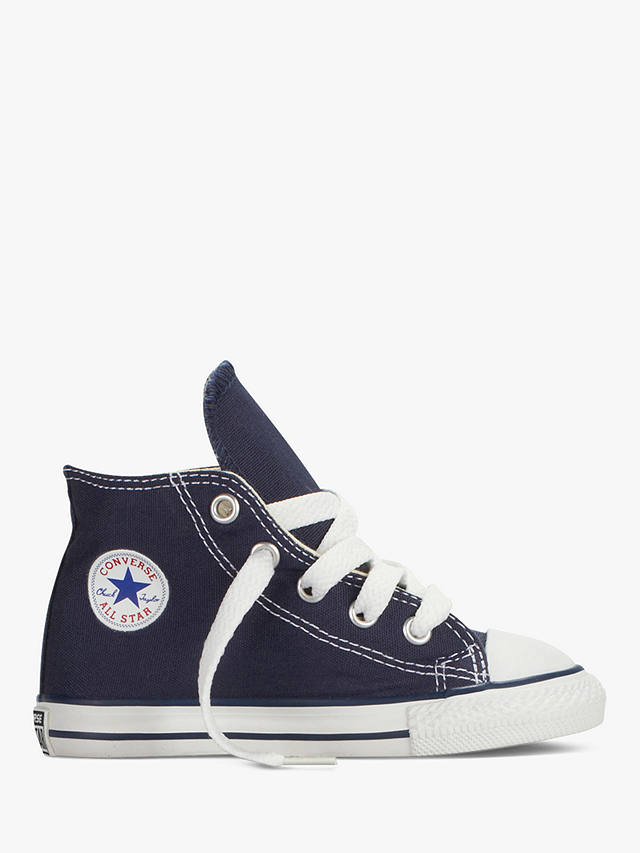 Converse Chuck Taylor All Star Core Hi-Top Trainers, Navy, 4 Jnr
