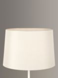 John Lewis Gemma Silk Tapered Lampshade, Oyster