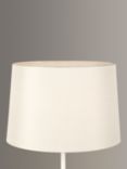 John Lewis & Partners Gemma Silk Tapered Lampshade, Oyster