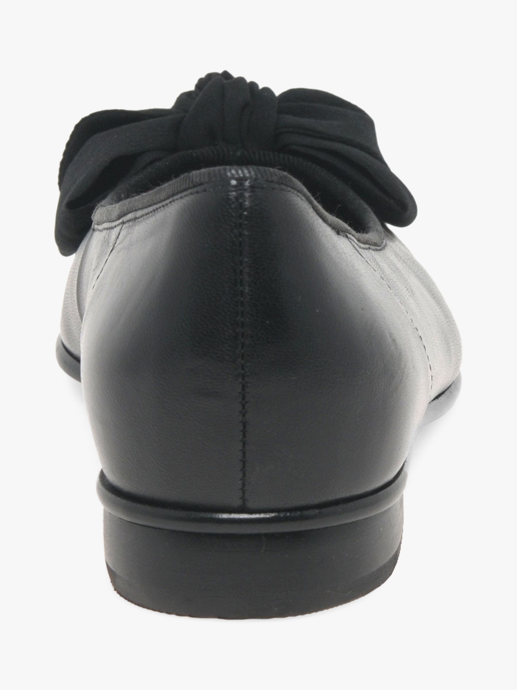Buy Gabor Amy Patent Leather Ballet Pumps, Black Online at johnlewis.com