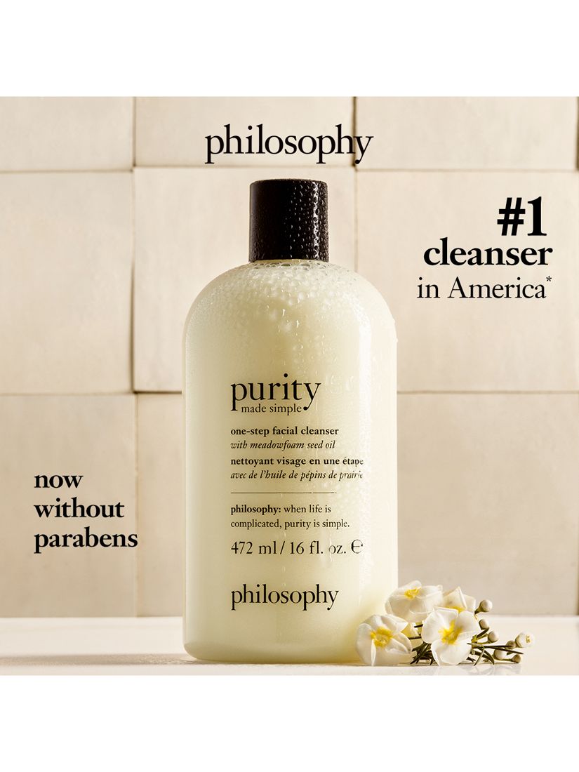 Philosophy Purity Made Simple One-Step Facial Cleanser, 480ml 4