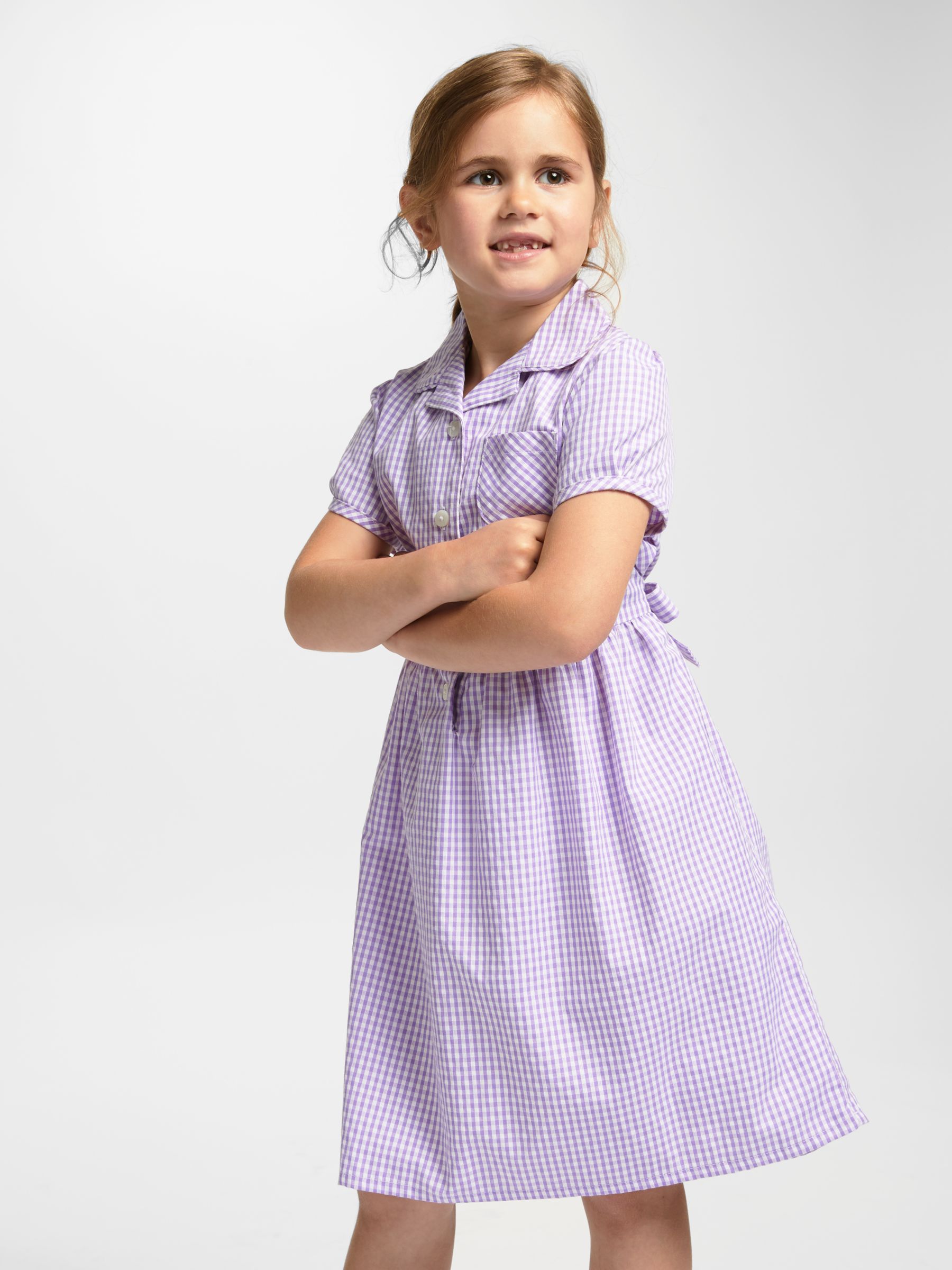 lilac summer school dress