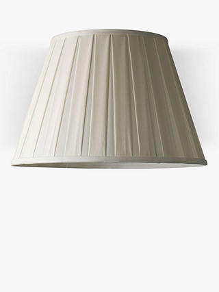 Partners Oratorio Silk Tapered Lampshade, Pleated Lampshade Autocad