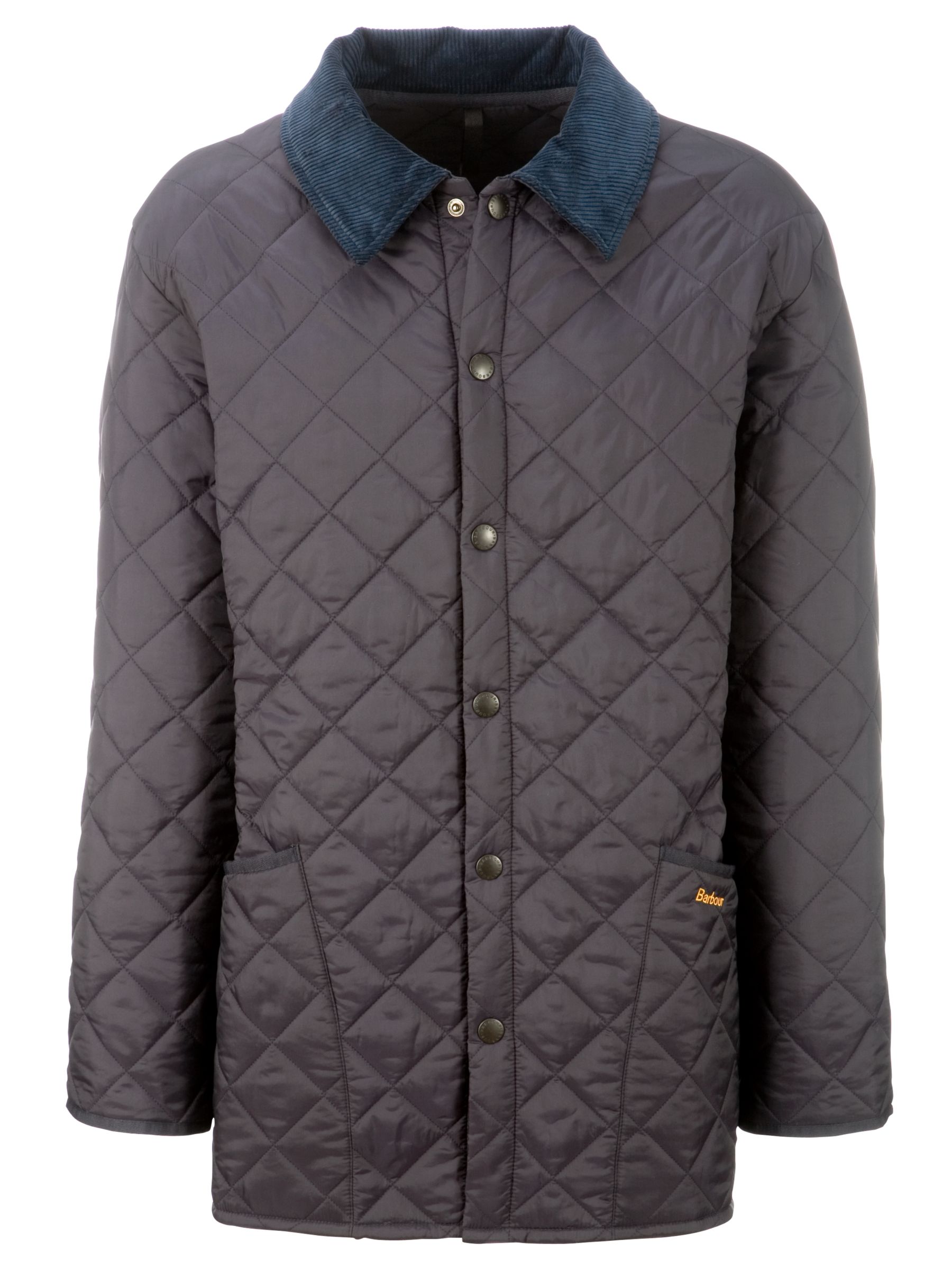Barbour Liddesdale Quilted Jacket, Navy at John Lewis & Partners