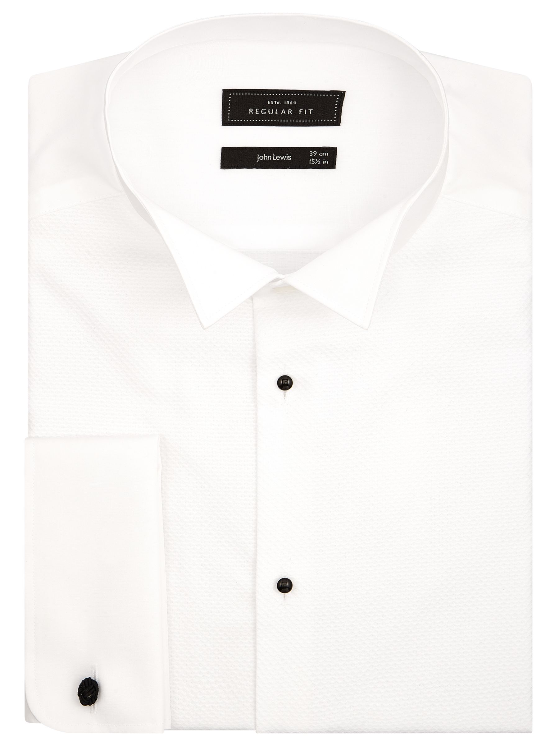 Buy John Lewis Marcello Wing Collar Regular Fit Dress Shirt, White ...