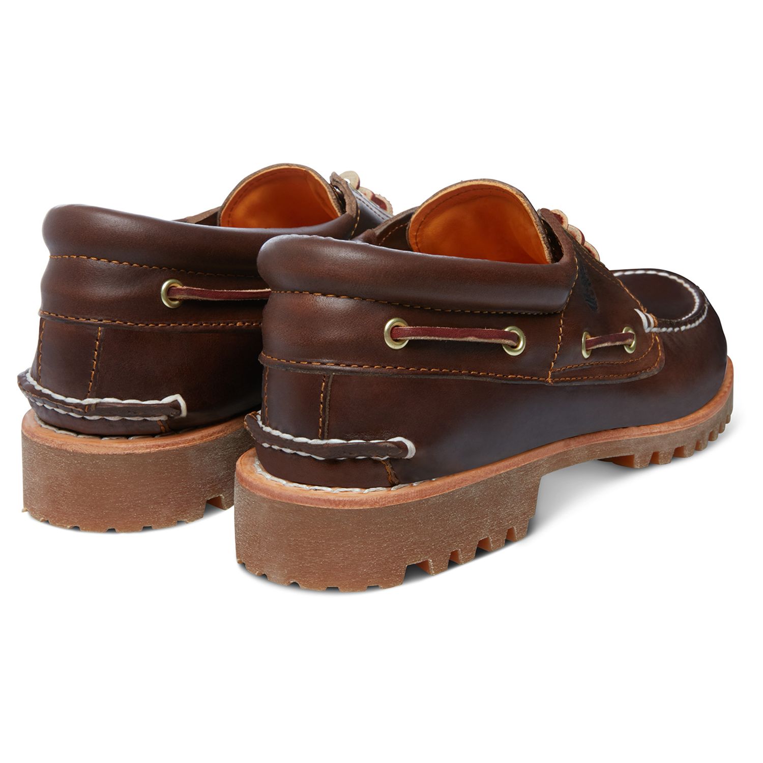 Timberland Handsewn Boat Shoes, Brown
