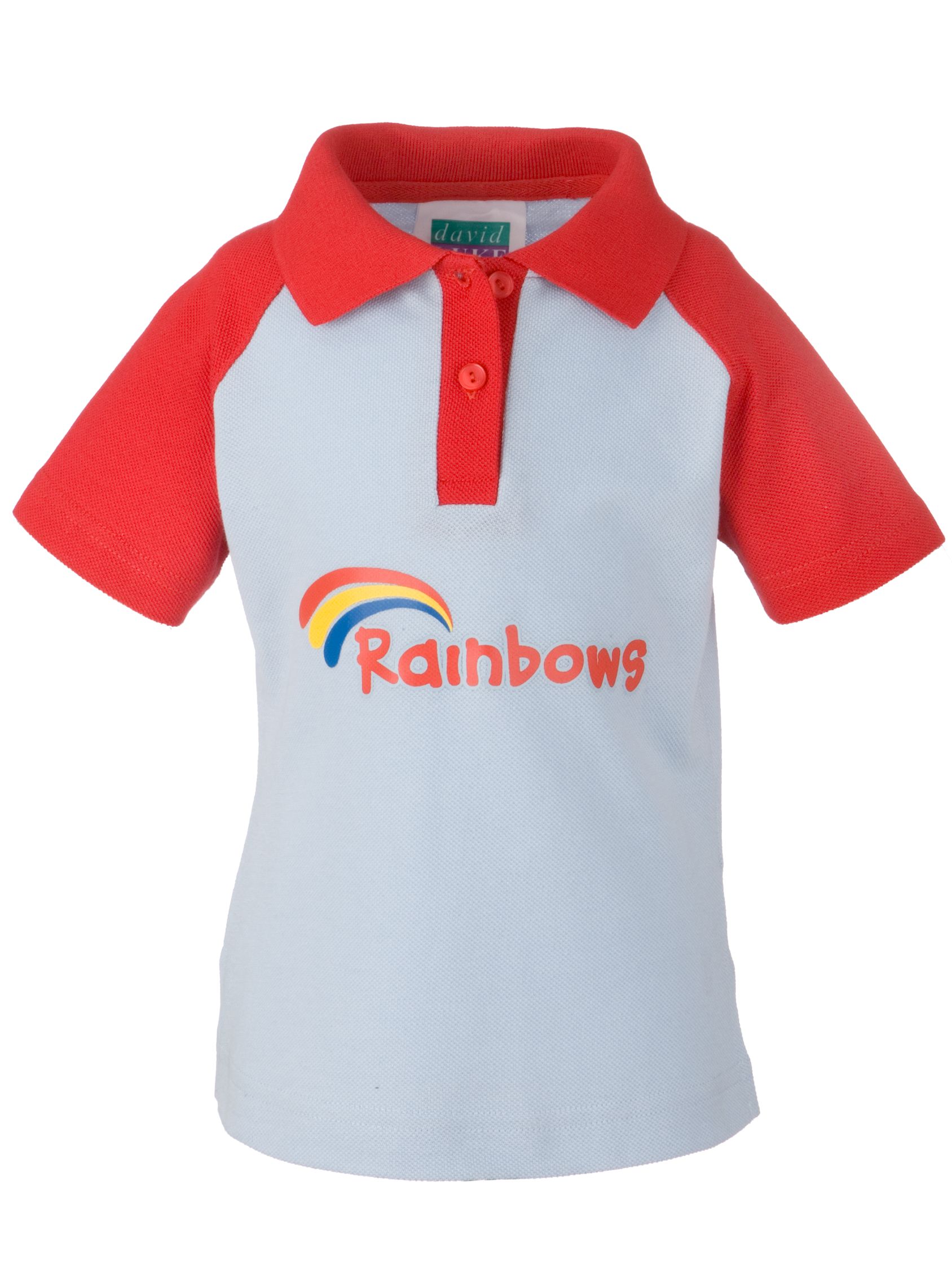 Rainbows Uniform Size Chart