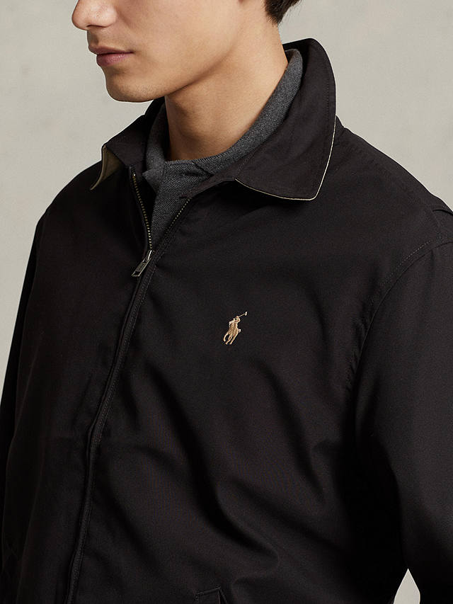 Polo Ralph Lauren Bi-Swing Water-Repellent Windbreaker Jacket, Black