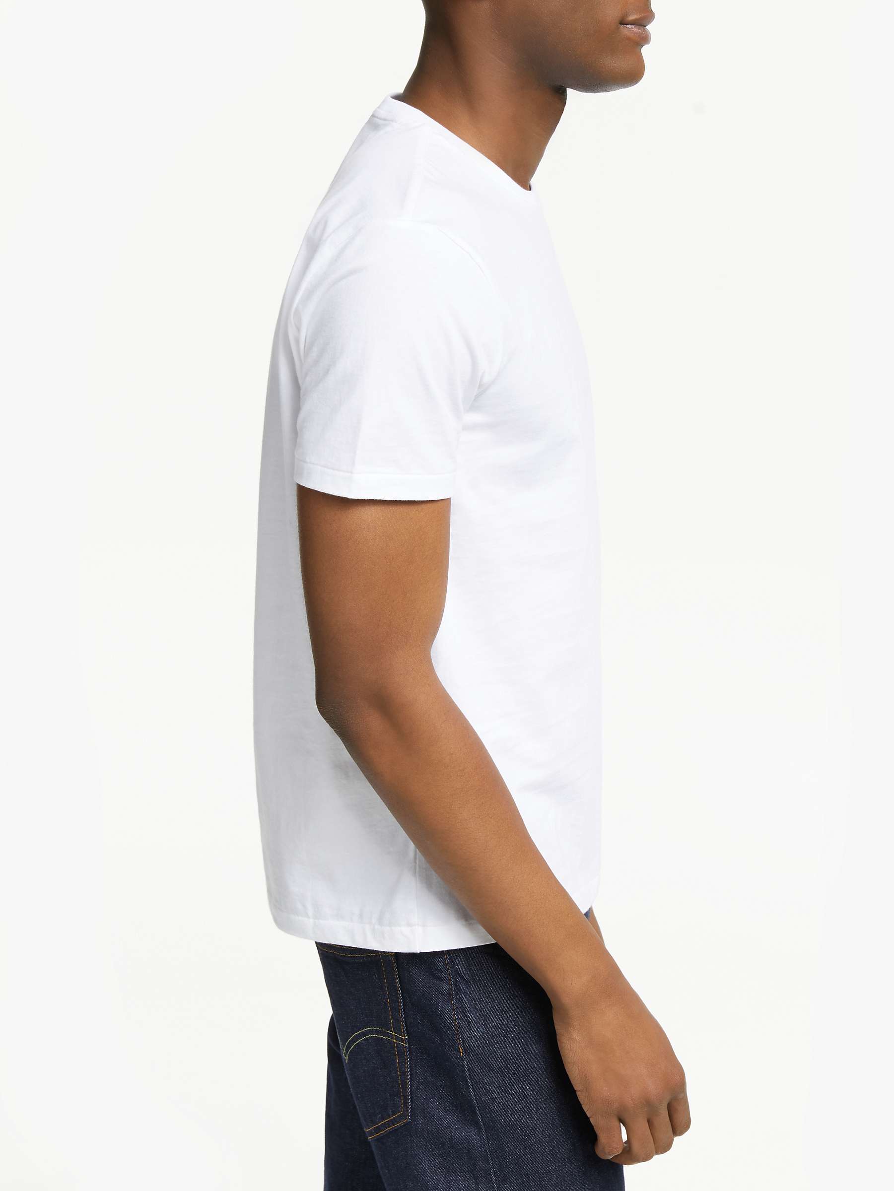 Buy Polo Ralph Lauren Short Sleeve Custom Fit Crew Neck T-Shirt Online at johnlewis.com