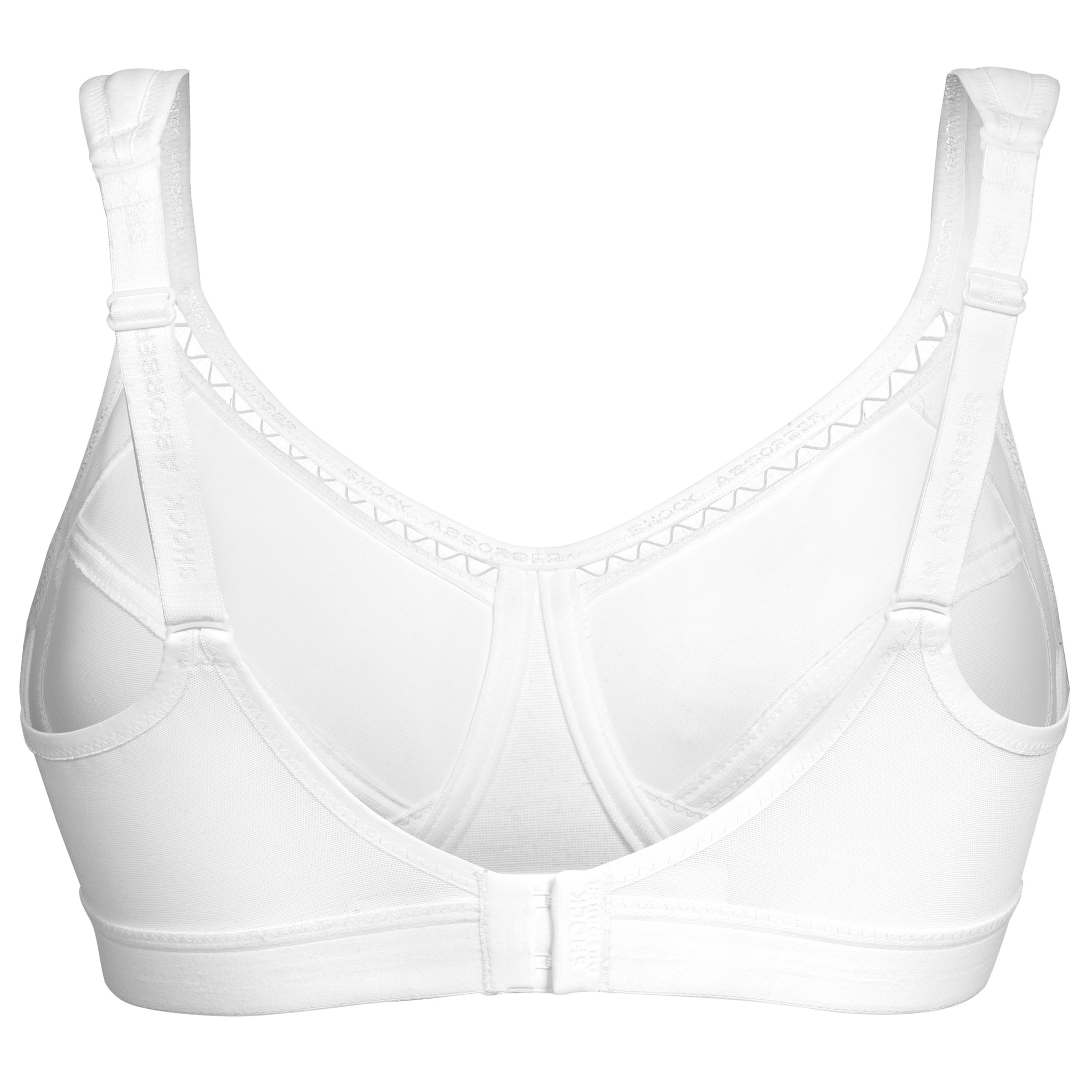 Shock Absorber Classic Sports Bra, White at John Lewis & Partners