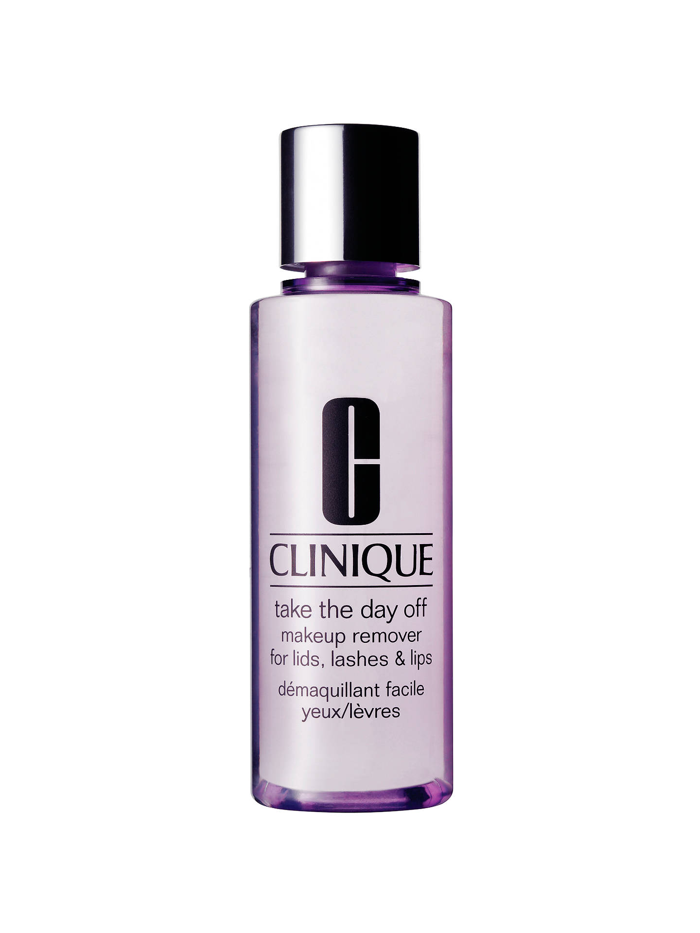 BuyClinique Take The Day Off Makeup Remover For Lids, Lashes & Lips - All Skin Types, 125ml Online at johnlewis.com
