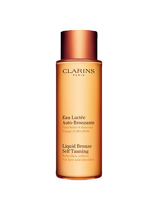 Clarins Liquid Bronze Self Tanning for Face and Décolleté, 125ml