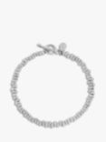Dower & Hall Sterling Silver Nomad Nugget Bead Bracelet, Silver