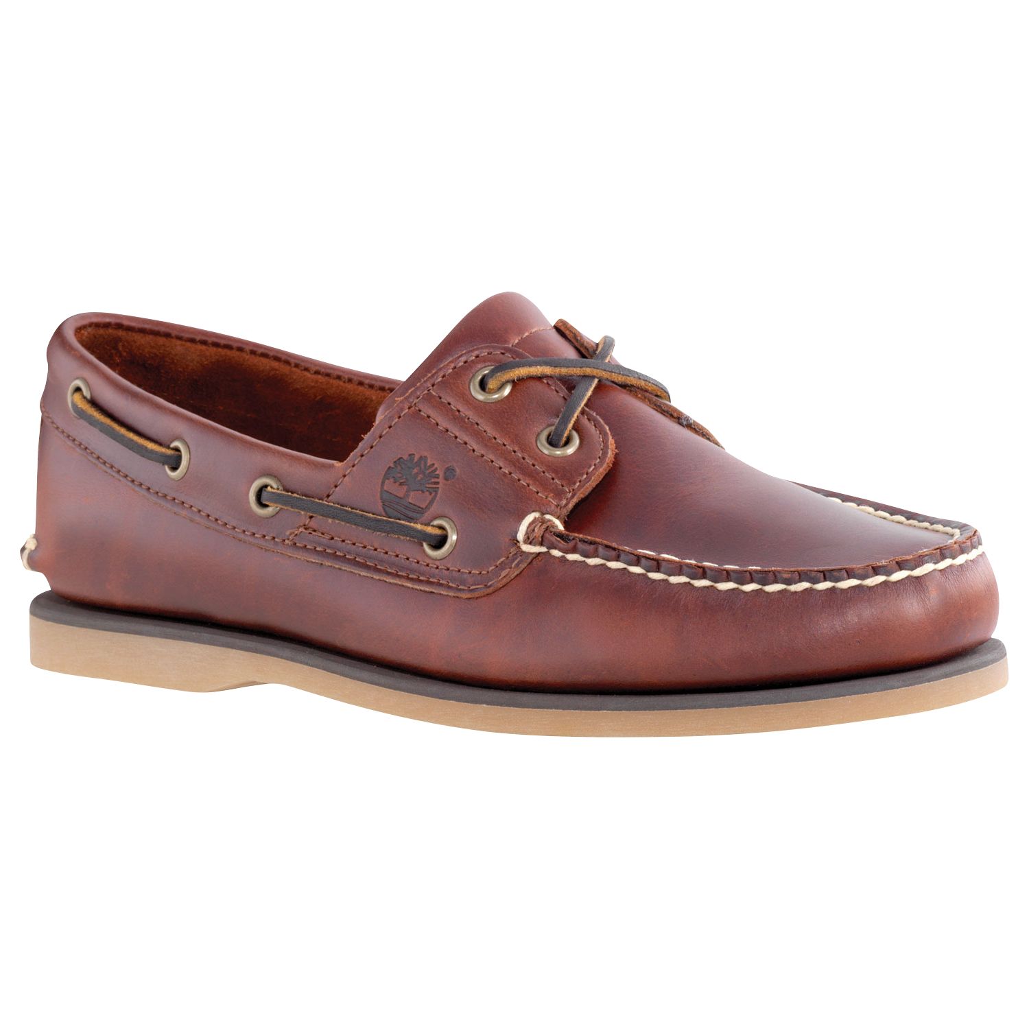 Timberland Leather Boat Shoes, Brown at 