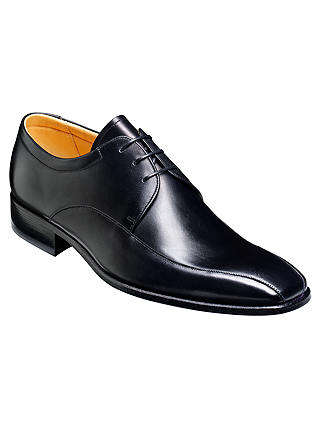 Barkers Ross Leather Derby Shoes, Black