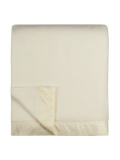 John Atkinson by Hainsworth Empress Merino Wool Blanket, Winter White, 230 x 255cm