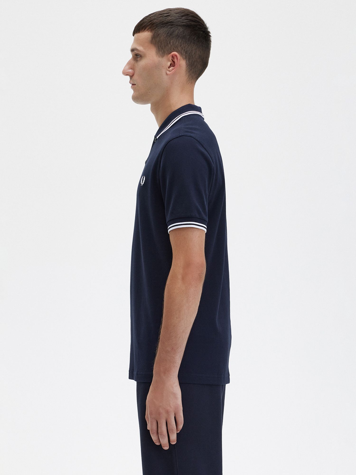 Fred Perry Twin Tipped Regular Fit Polo Shirt at John Lewis & Partners