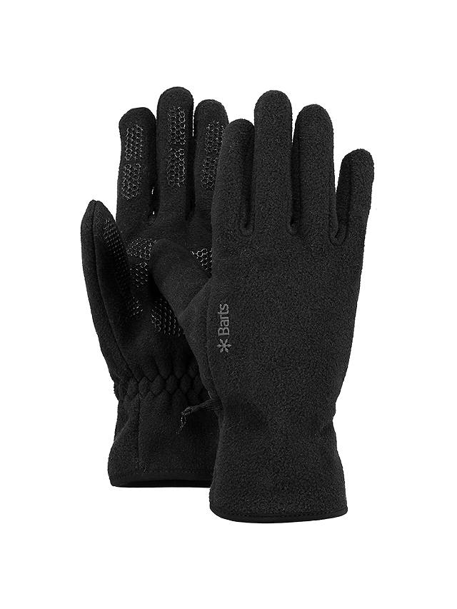 johnlewis.com | Barts Fleece Gloves, Black