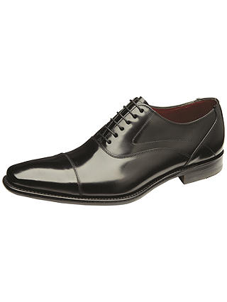 Loake Sharp Leather Shoes, Black